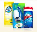 pledge pledge FREE full size Scrubbing Bubbles wipes + Pledge wipes + Windex wipes