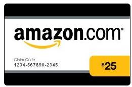 Amazon gift card Amazon gift card $25 Amazon gift card giveaway