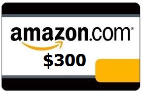 300 amazon 300 amazon 3 $300 Amazon card giveaway: Win $300 Amazon gift card!