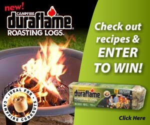 duraflame GIVEAWAY: Win a FREE Fire Pit & 24 Duraflame Log Bundles {$440 value, 3 winners}!