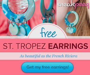 Free St Tropez earrings FREE St. Tropez Turquoise Earrings {$60 value}!