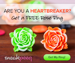  LIMITED TIME! FREE Rose Ring ($45 value)!