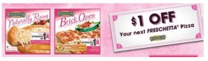 freschetta2 300x88 Save $1 off Freschetta Coupons