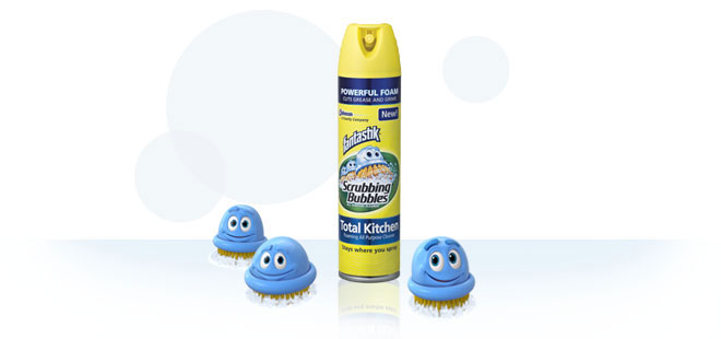 scrubbing bubbles with bubbles FREE Full size Scrubbing Bubbles Kitchen Foaming All Purpose Cleaner