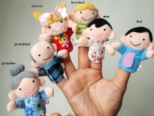 finger puppet family *HOT* Kids 10 piece Finger Puppet Set $3.79 SHIPPED {great stocking stuffers}!