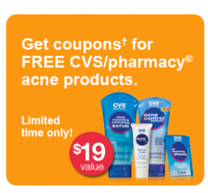 acneprods 300x279 $19 worth of FREE Acne Cleaning Products at CVS!