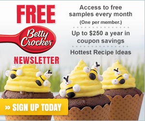 betc FREE Betty Crocker Food Samples! First 10,000 each month!