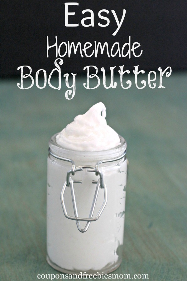 Easy Homemade Body Butter