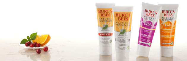 Burts Bees toothpaste