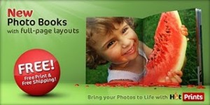 Hotprints free photo book