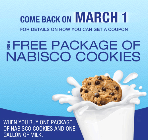Free cookies