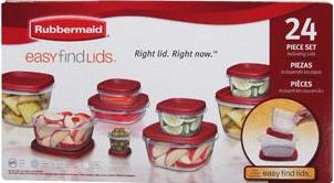 Rubbermaid 24 piece containers $10 SHIPPED! - Coupons and Freebies Mom