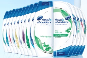 head and shoulders free samples