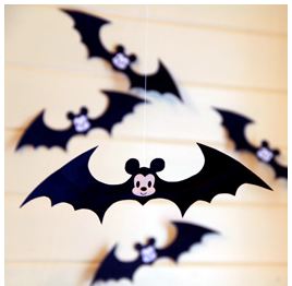 Mickey Halloween Bats