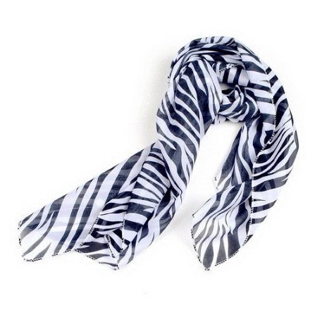 zebra scarf
