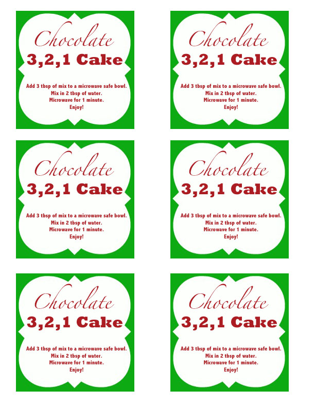 Chocolate 3,2,1 Cake In A Jar {Super Easy + Inexpensive Gift Idea ...