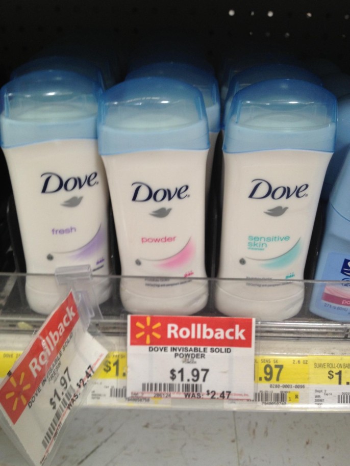 Dove Deodorant Deal At Walmart! Coupons and Freebies Mom