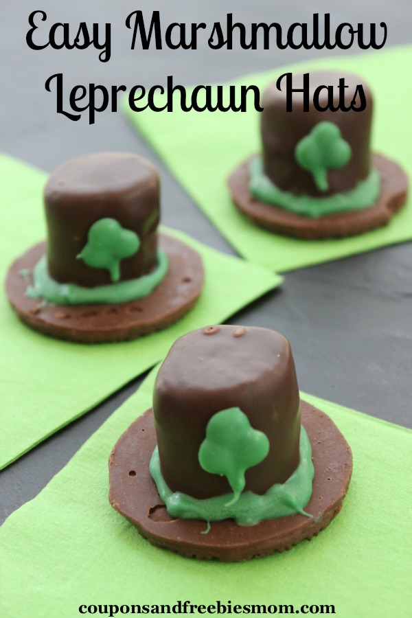 Easy Marshmallow Leprechaun Hats Coupons and Freebies Mom