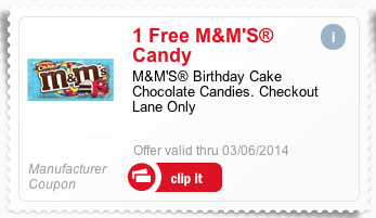 M&amp;Ms - Coupons and Freebies Mom