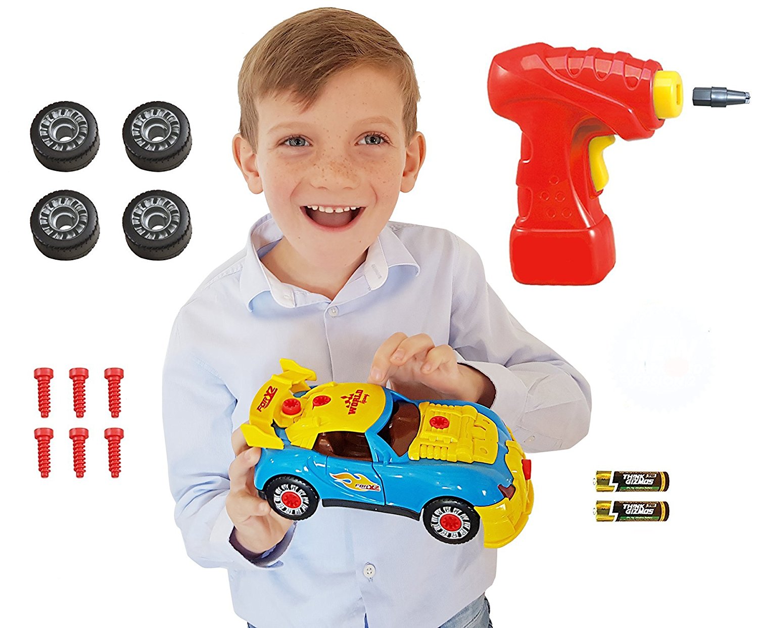 Think Gizmos Take Apart Toy Racing Car Kit Coupons and Freebies Mom