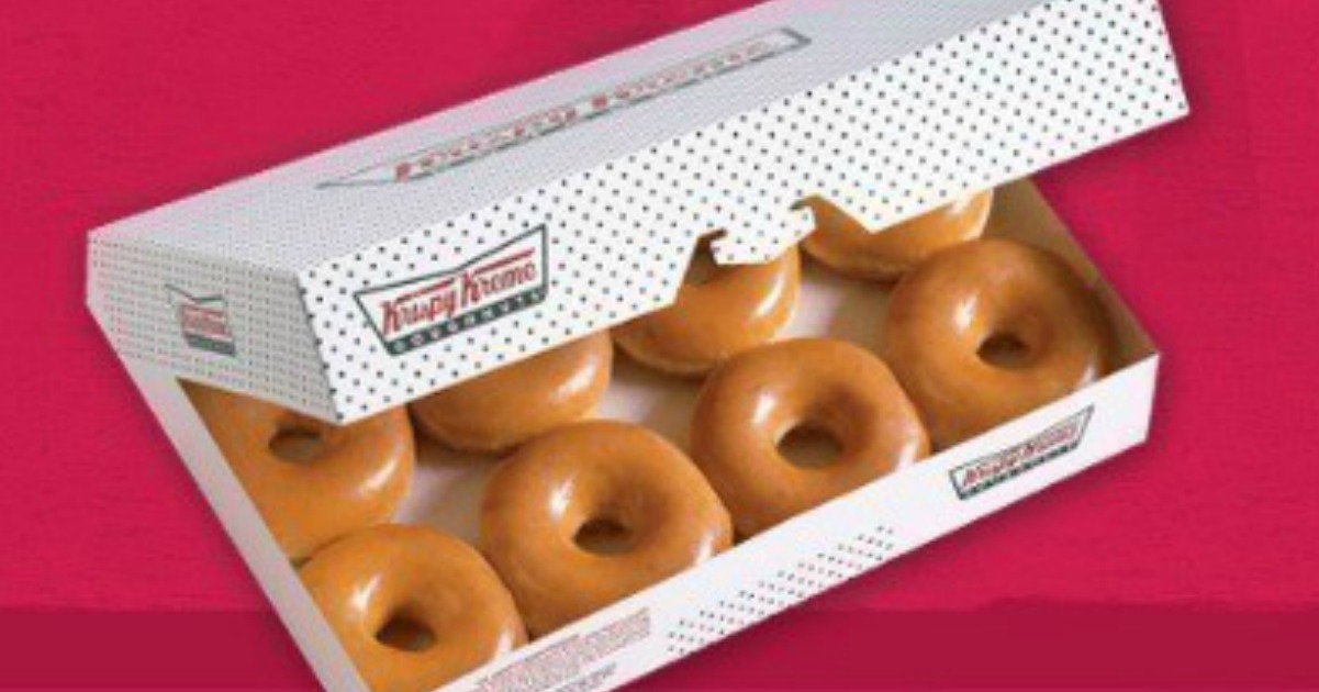 Buy A Dozen Doughnuts At Krispy Kreme Get A Dozen Glazed Free