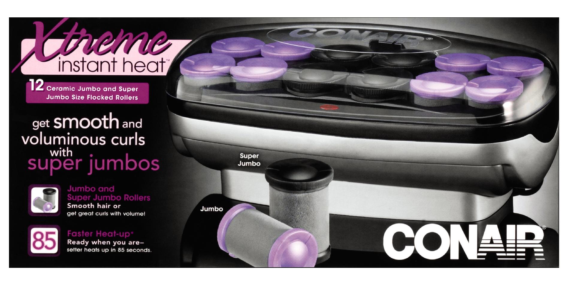 Conair Xtreme Instant Heat Jumbo Hot Rollers 16.99 Coupons and Freebies Mom
