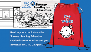 diary of a wimpy kid backpack