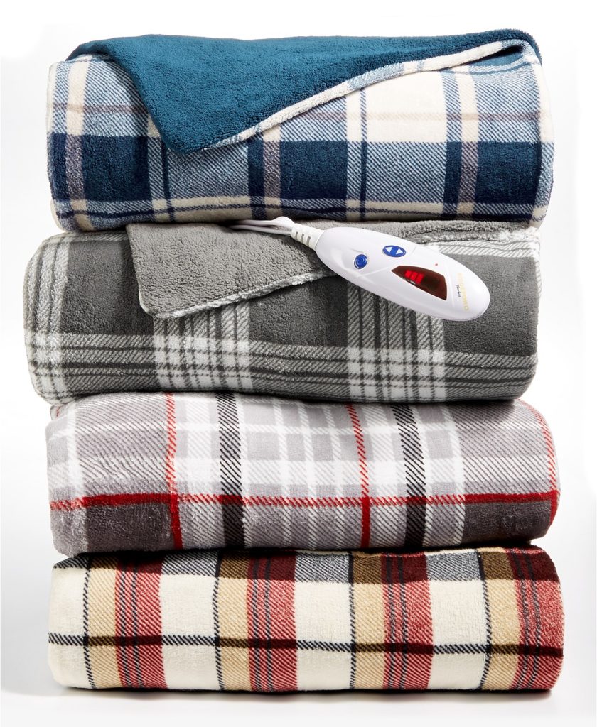 Heated Electric Plush Throw 8.98 Shipped From Macy's Coupons and