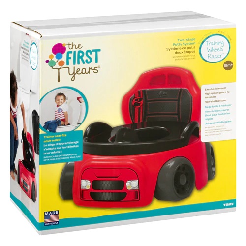 The First Years 2-in-1 Racer Potty Training Toilet With Detachable...
