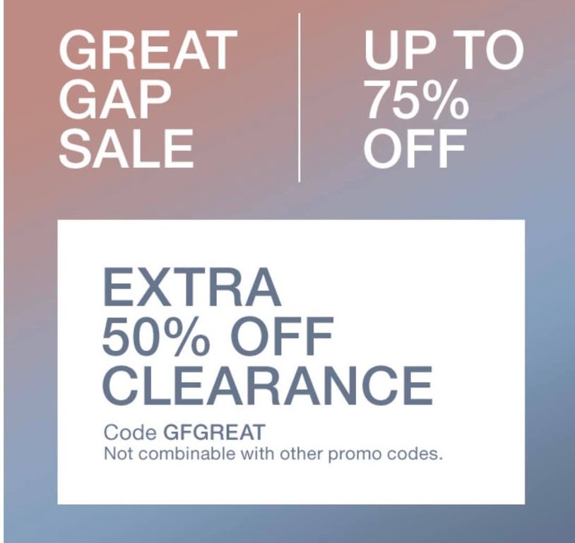 HUGE Savings at the Gap Factory Clearance Sale - Coupons and Freebies Mom
