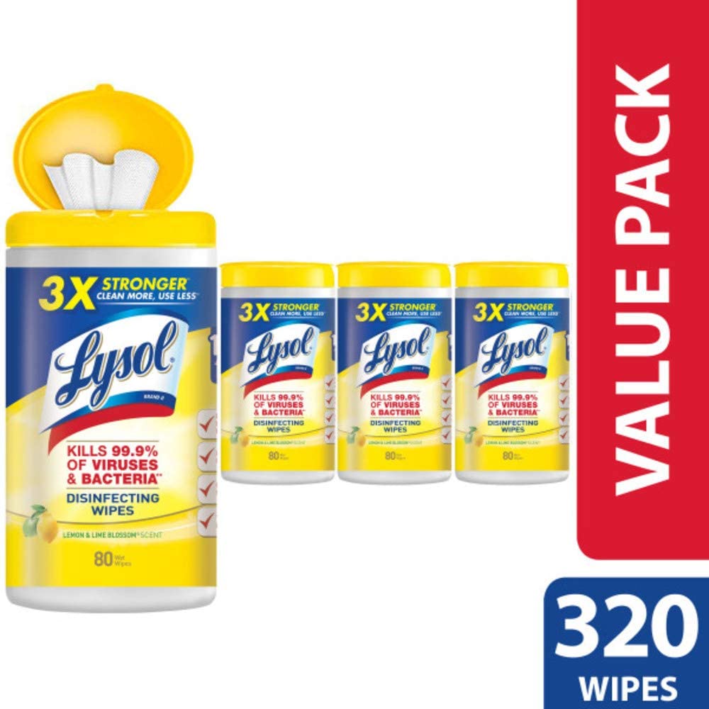 Lysol Wipes, Toilet Paper, Masks, Paper Towels + Other Essentials In