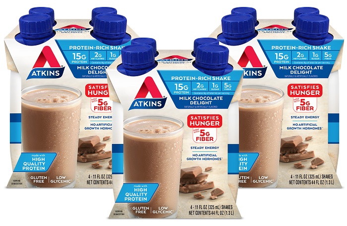 12 Atkins Milk Chocolate Delight Shakes - Coupons and Freebies Mom